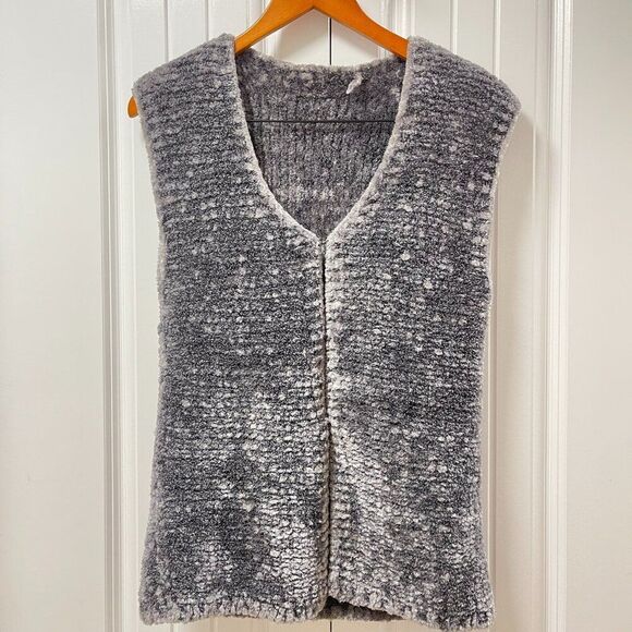 Vintage Chenille Knit Vest Grey - S/M - Picture 2 of 14